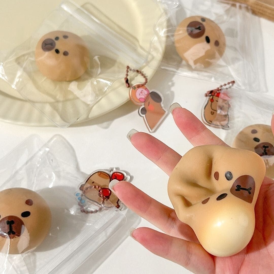 Capybara Sticky Squishy Toy Squishy Joy Press 