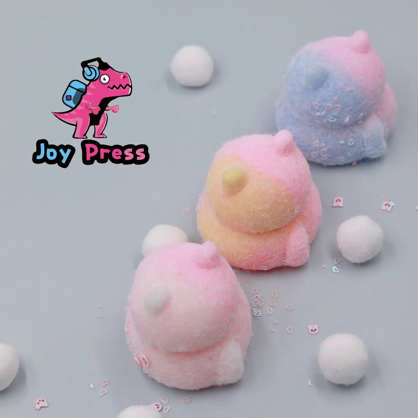 Furry Cat Mochi Squishy Joy Press 