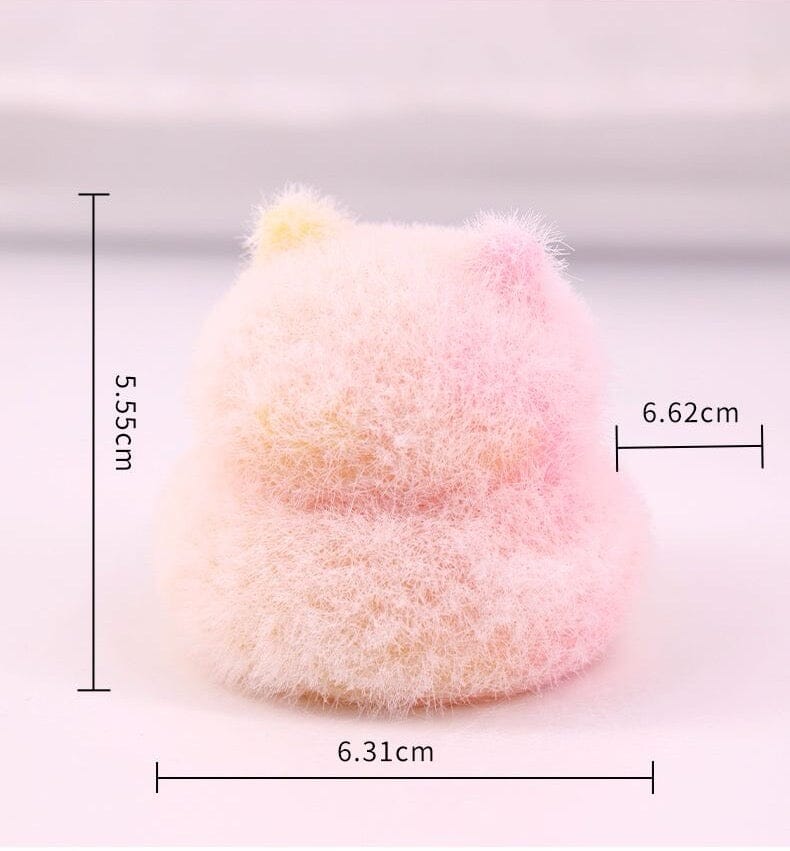 Furry Cat Mochi Squishy Joy Press 