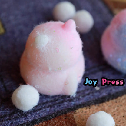 Furry Cat Mochi Squishy Joy Press 