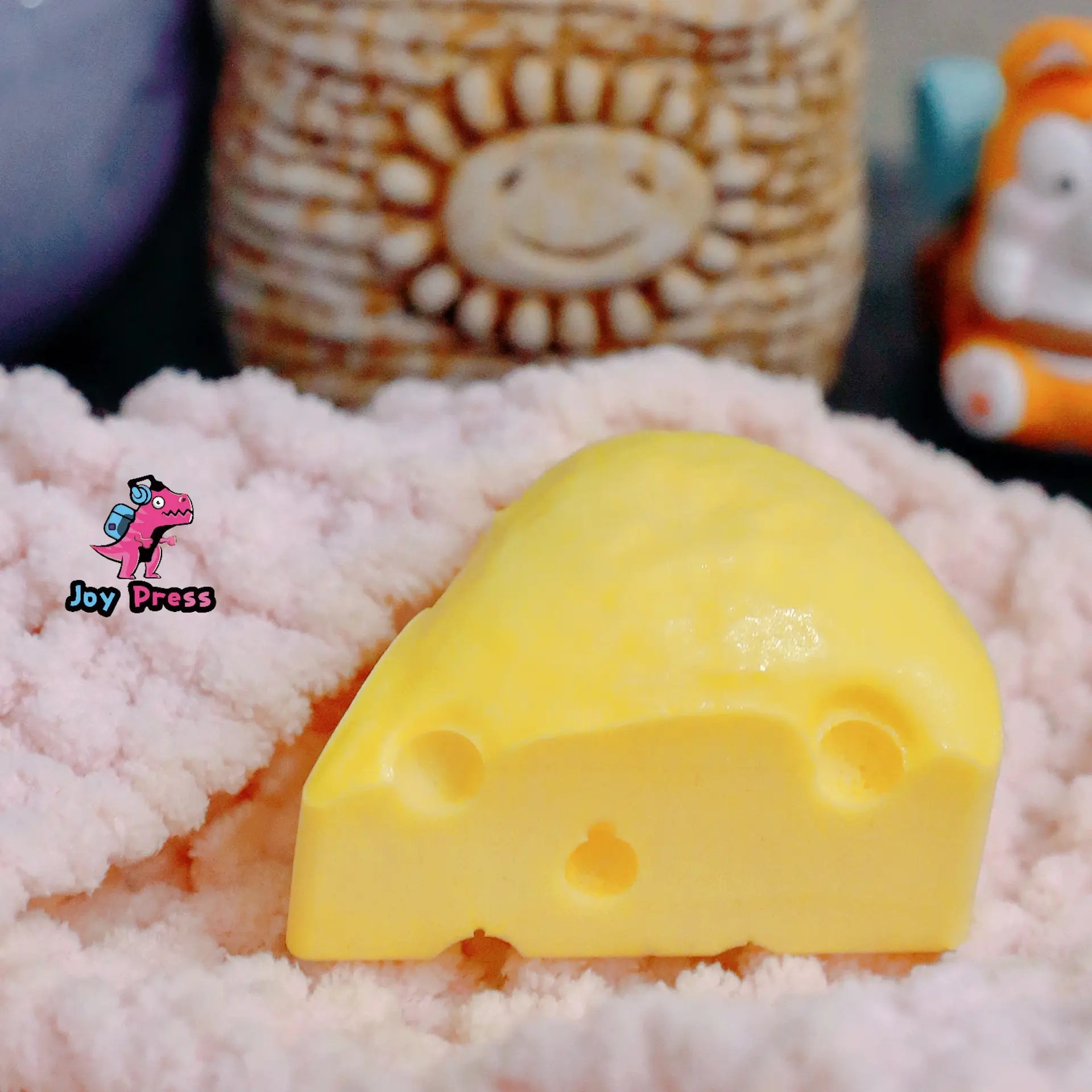 Slow-rising Cheese Squishy Squishy Joy Press 